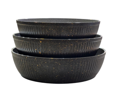 Set, tray, 3 pieces, ribbed, touch