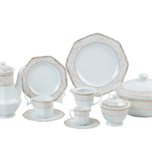 Set, Chinese, Octagonal, 72 pieces, Victoria