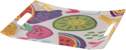 Melamine tray set, 3 pieces