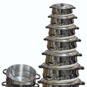 طقم حله 8ق الومنيوم الدهان اخضر