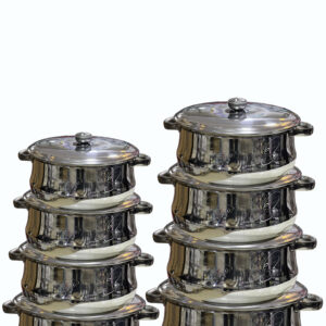 طقم حله 8ق الومنيوم الدهان لوكس