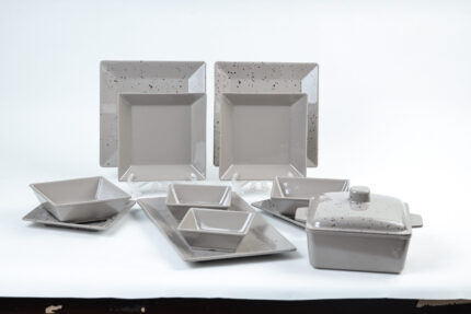 Melamine Classic Set, 38 Pieces