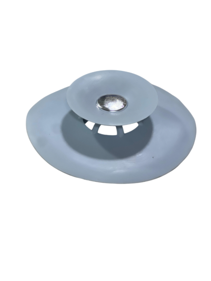 Bathtub plug, on a card