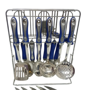 Distribution, 19 pieces, with opener, hand-held, wooden