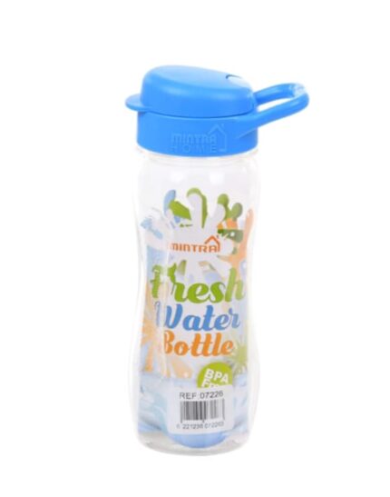 Colored water bottle, 650 ml