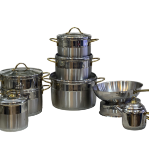 Steel set, 15 pieces