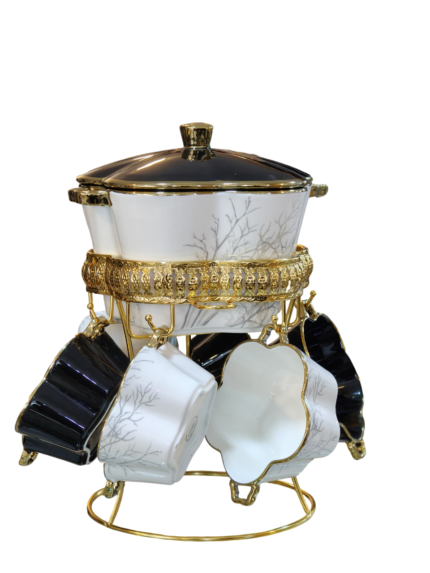 Mug, soup, in a pot, star