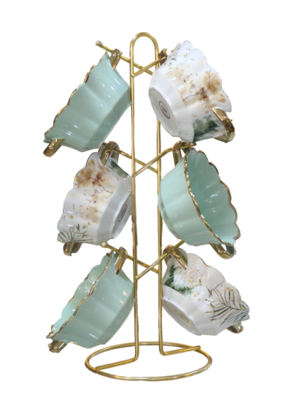 Mug, soup, on a stand, 6*1 star