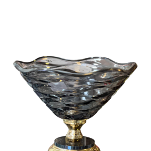 Fruit platter, assorted crystal