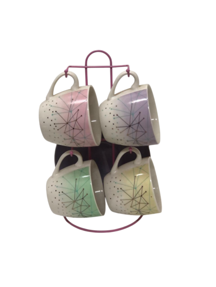 Tea mug and saucer set