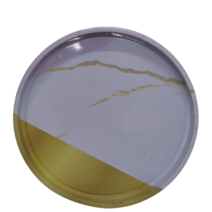 صينيه معدن، 31.5 سم