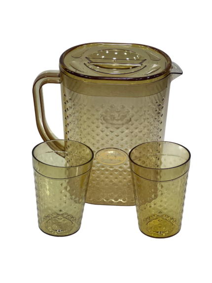 Stars decanter, 2 cups