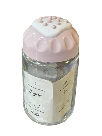 Jar, 660 ml, strawberry lid
