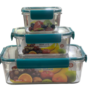 Acrylic refrigerator set, 3 pieces