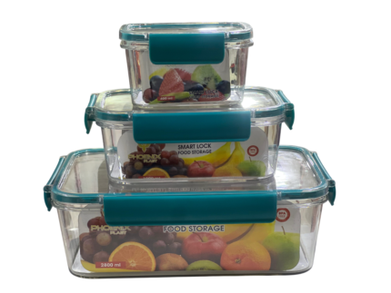 Acrylic refrigerator set, 3 pieces