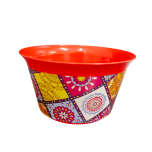 15 liter bowl with decoration