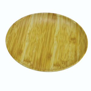 Wooden melamine plate