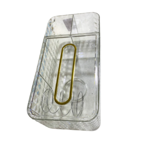 Acrylic tissue box