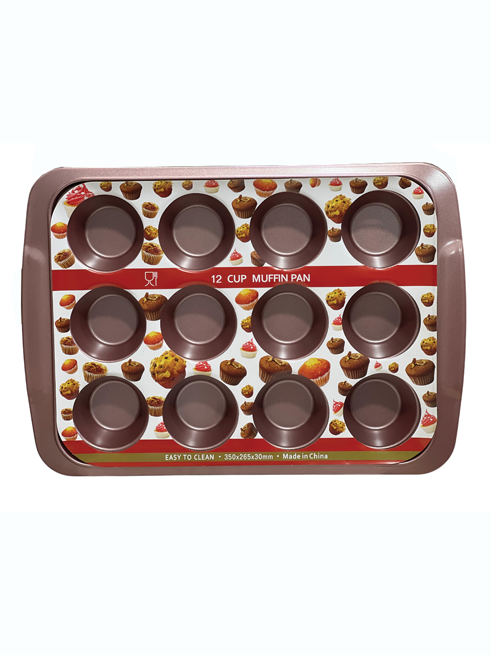 Copper cake mold 12*1