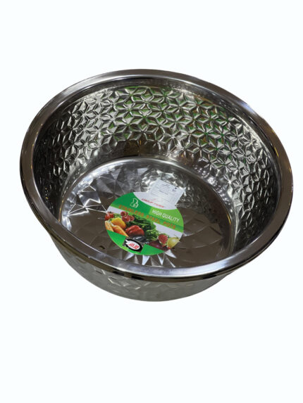 Large ribbed dough mixer