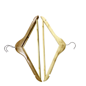 3-piece wooden hanger set