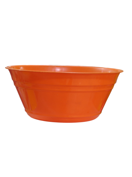 بولة طعام مستديرة، بلاستيك الوان كبيرة