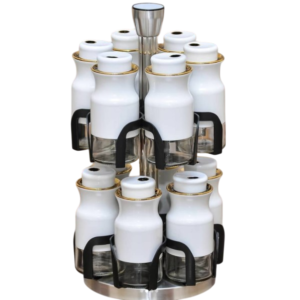 Rotating spice set, 12 pieces