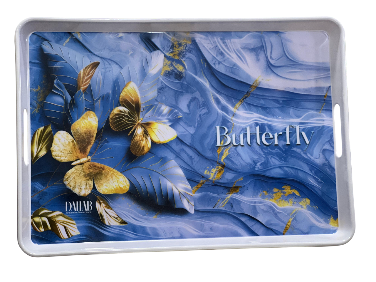 Turkish rectangular dinner tray