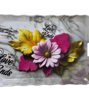 rectangular dinner tray