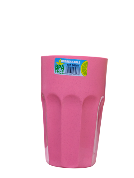 Plastic cup, unbreakable, large, colorful