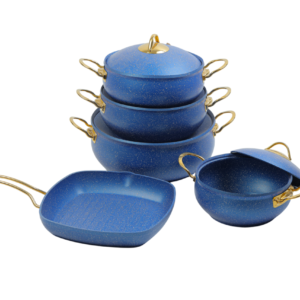 طقم جرانيت 11ق  سلك مدهب