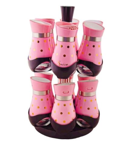 Spice set, 2 tiers, colors
