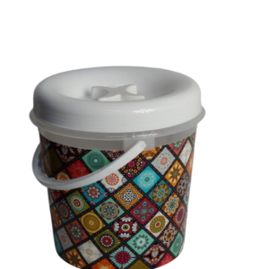 علبه تخزين 8 لتر بالديكور