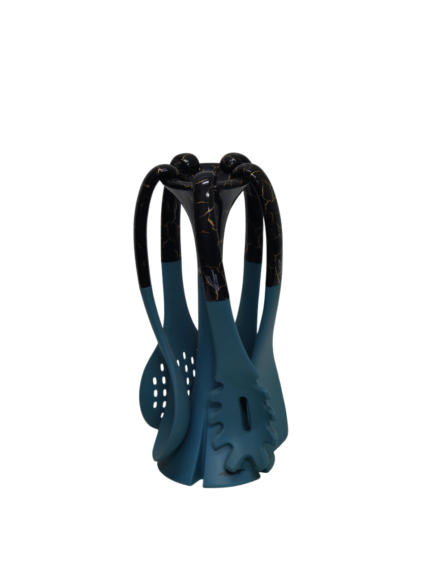 Silicone distribution set, granite