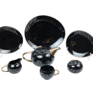 طقم شاي و جاتوه، رخامي