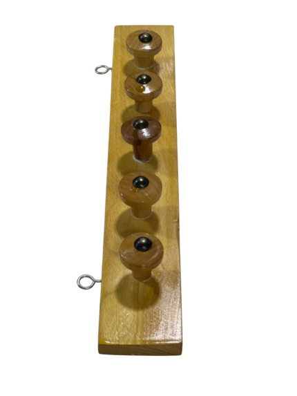 Wall hanger, 5 modern holes