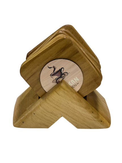 Tea coaster, modern square