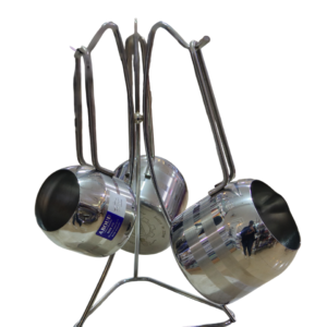 Set, Coffee Pot, Steel, Medium, Size 2/3/4