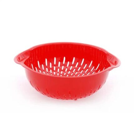 Fruit strainer, colored plastic