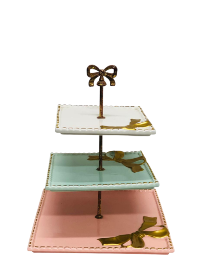 3-level bow tie holder