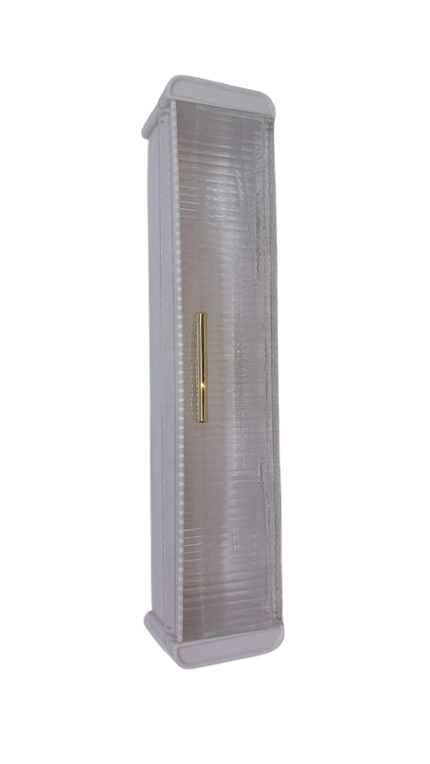 Black metal shower organizer