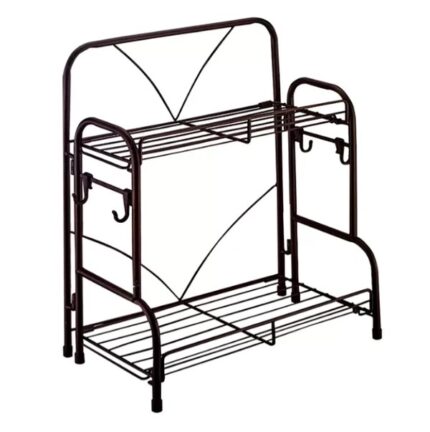 2-Tier Black Spice Stand