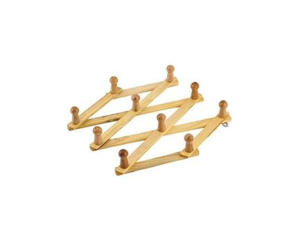 small wooden zigzag hanger