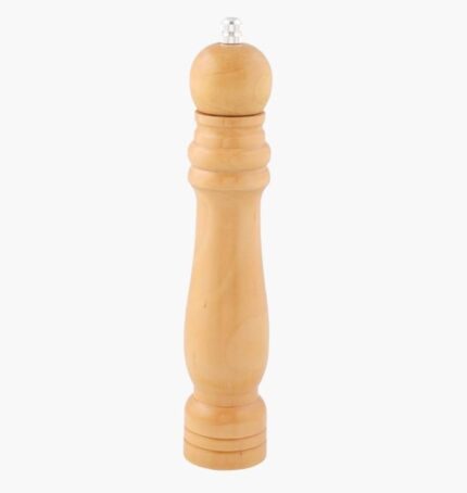 Large wooden pepper mill