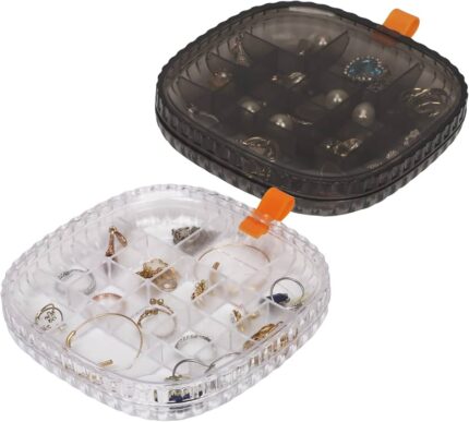 1-Tier Square Acrylic Accessory Organizer