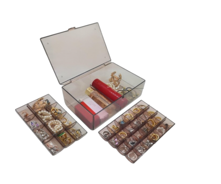 3-Tier Rectangular Accessory Organizer