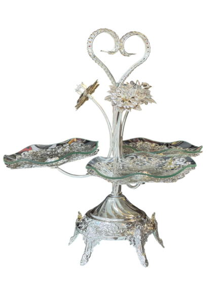 Glass rack, 3 tiers
