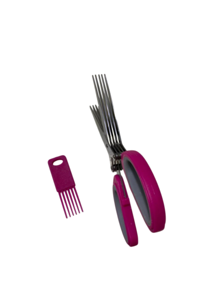 Vegetable scissors, multi-tool, plastic handle
