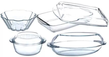 Thermal set, 7 pieces, Pyrex