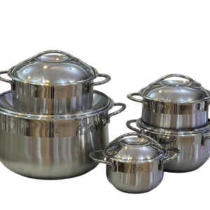 Turkish steel cookware set, 34 cm pot